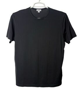 Sunspel Basic Classic Cotton Crew Neck T Shirt Back Tee Mens Large Short Sleeve